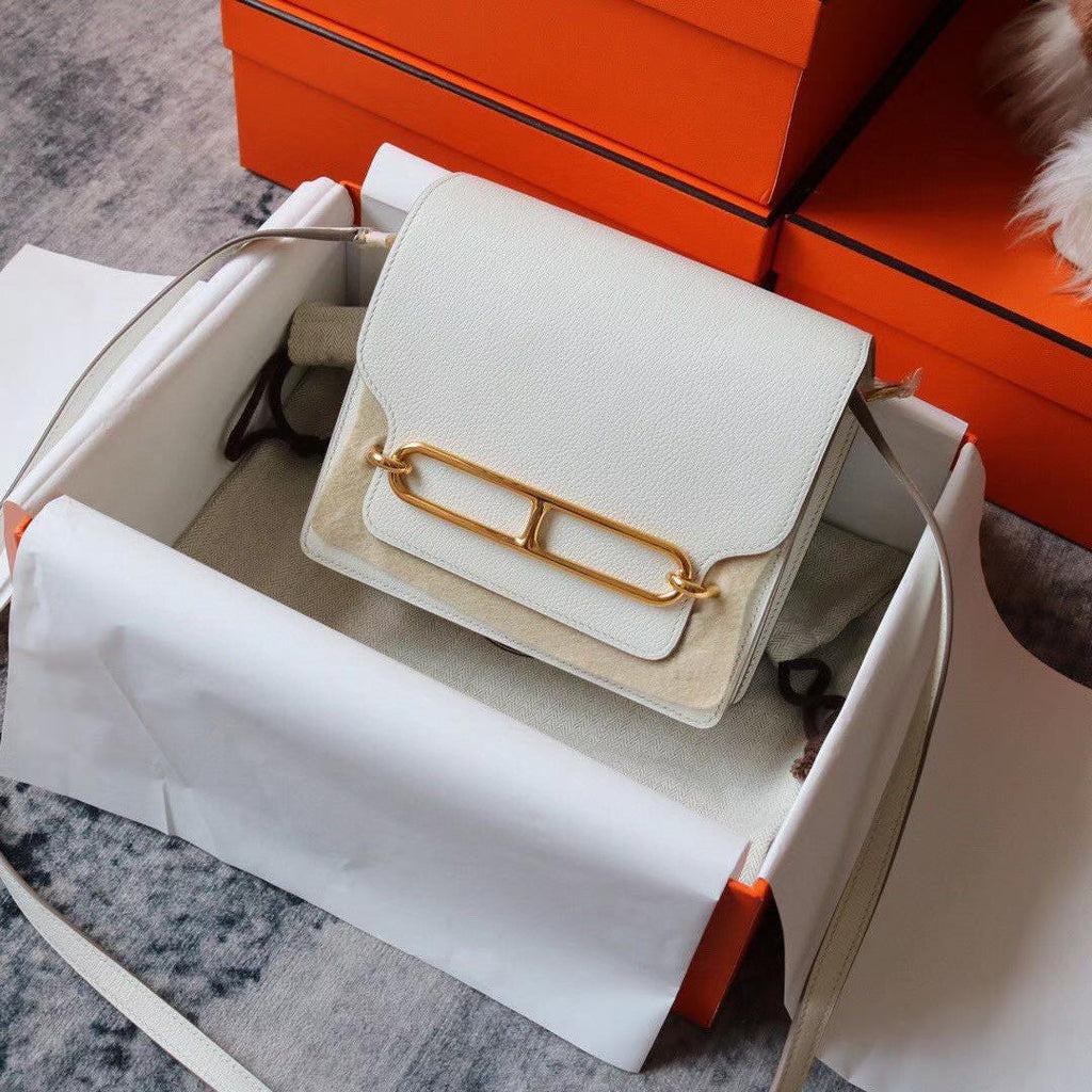 Hermes Roulis 23 Swift White