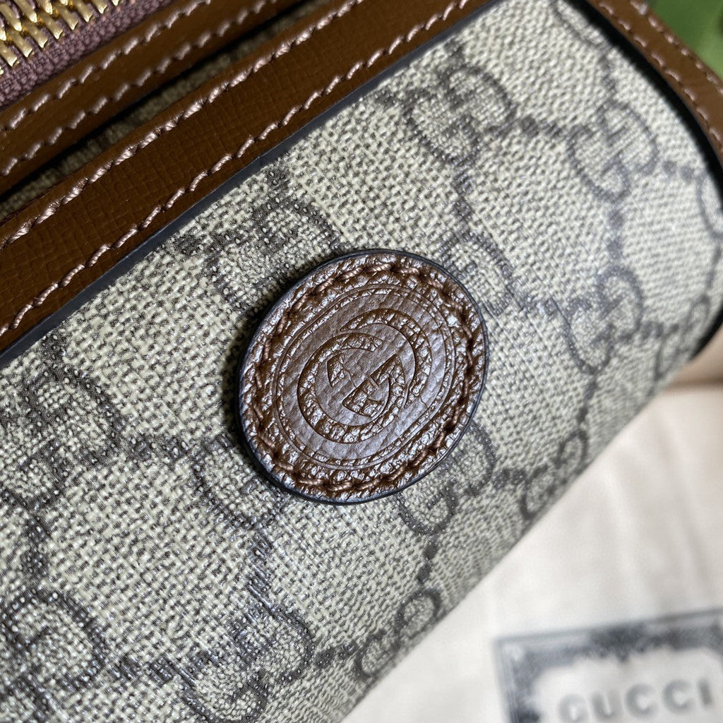 Gucci Belt Bag With Interlocking G 24cm Brown