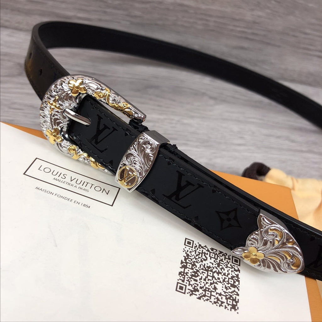 Louis Vuitton Iconic Belt Black