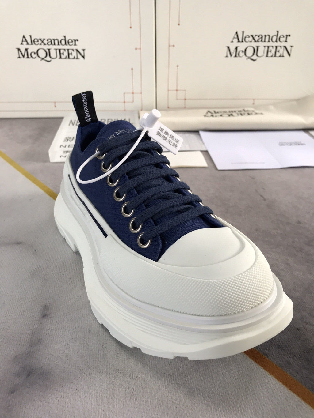 Alexander McQueen Tread Slick Lace Up