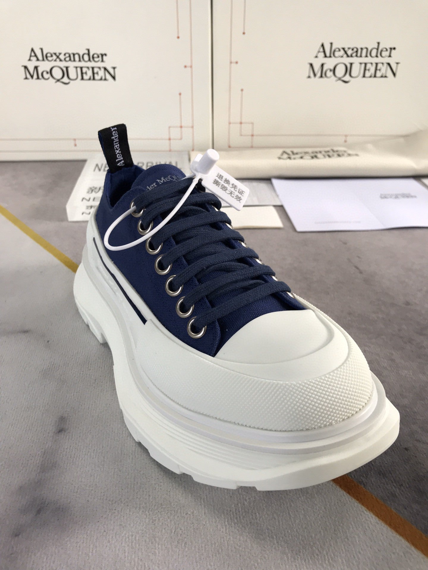 Alexander McQueen Tread Slick Lace Up