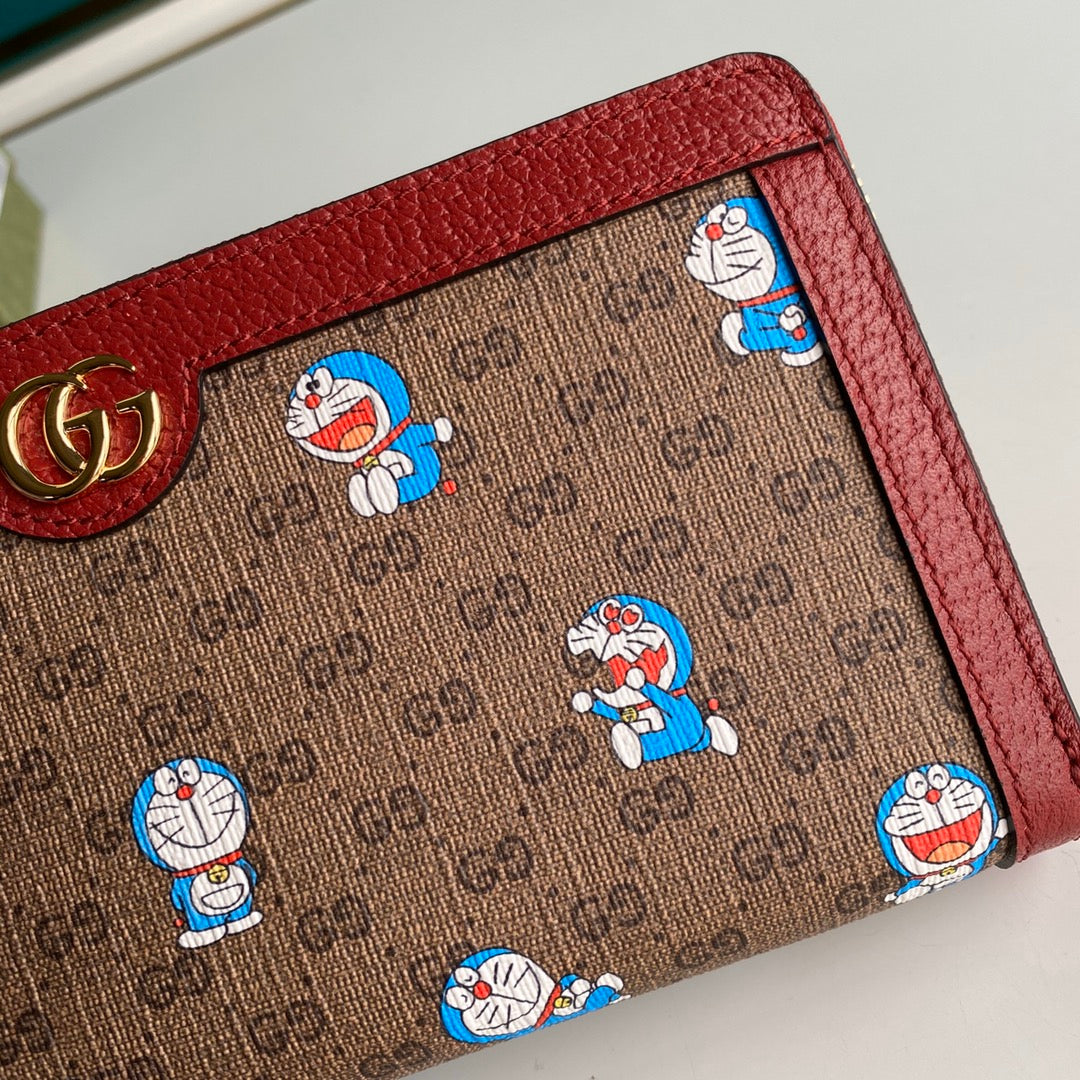 Doraemon x Gucci Zip Around Wallet 19cm