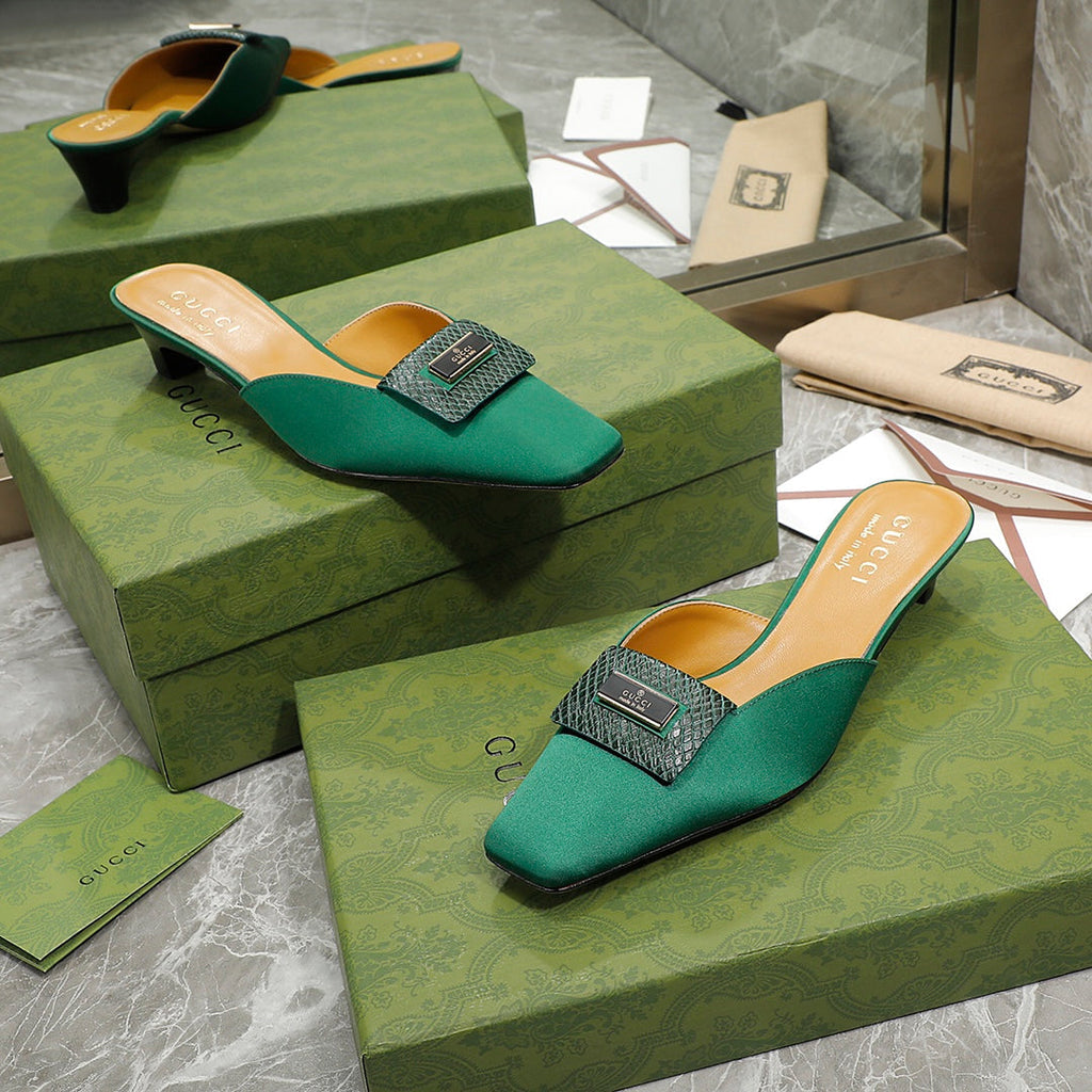 Gucci Slipper Green