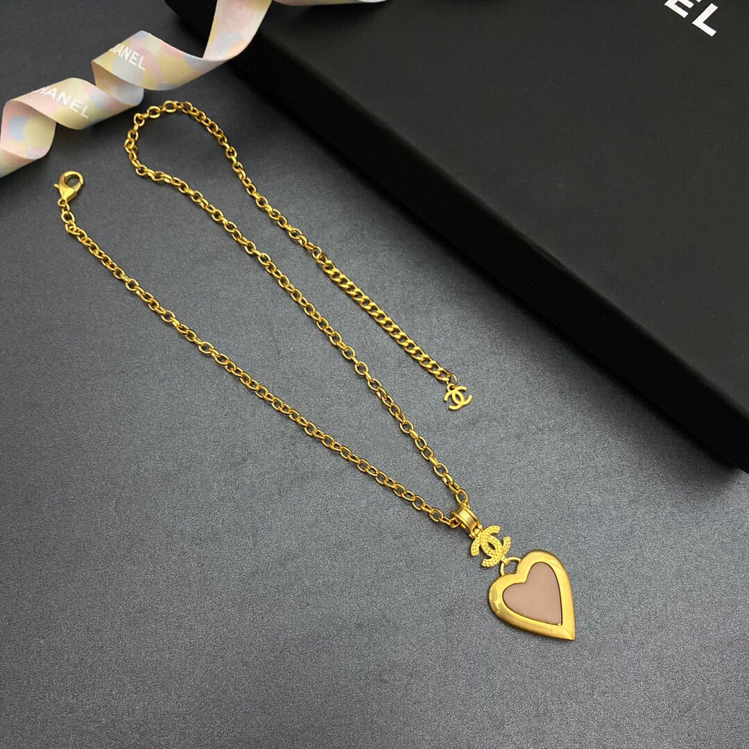 Combo Chanel Necklace And Earings