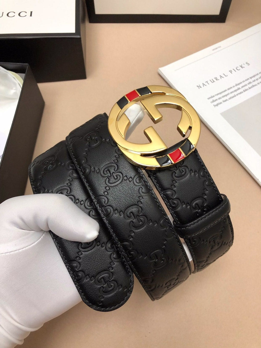 Gucci Marmont Reversible Belt
