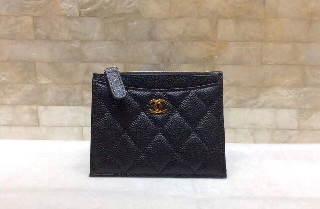 Chanel COCO Classic Clutch 12cm Black Gold