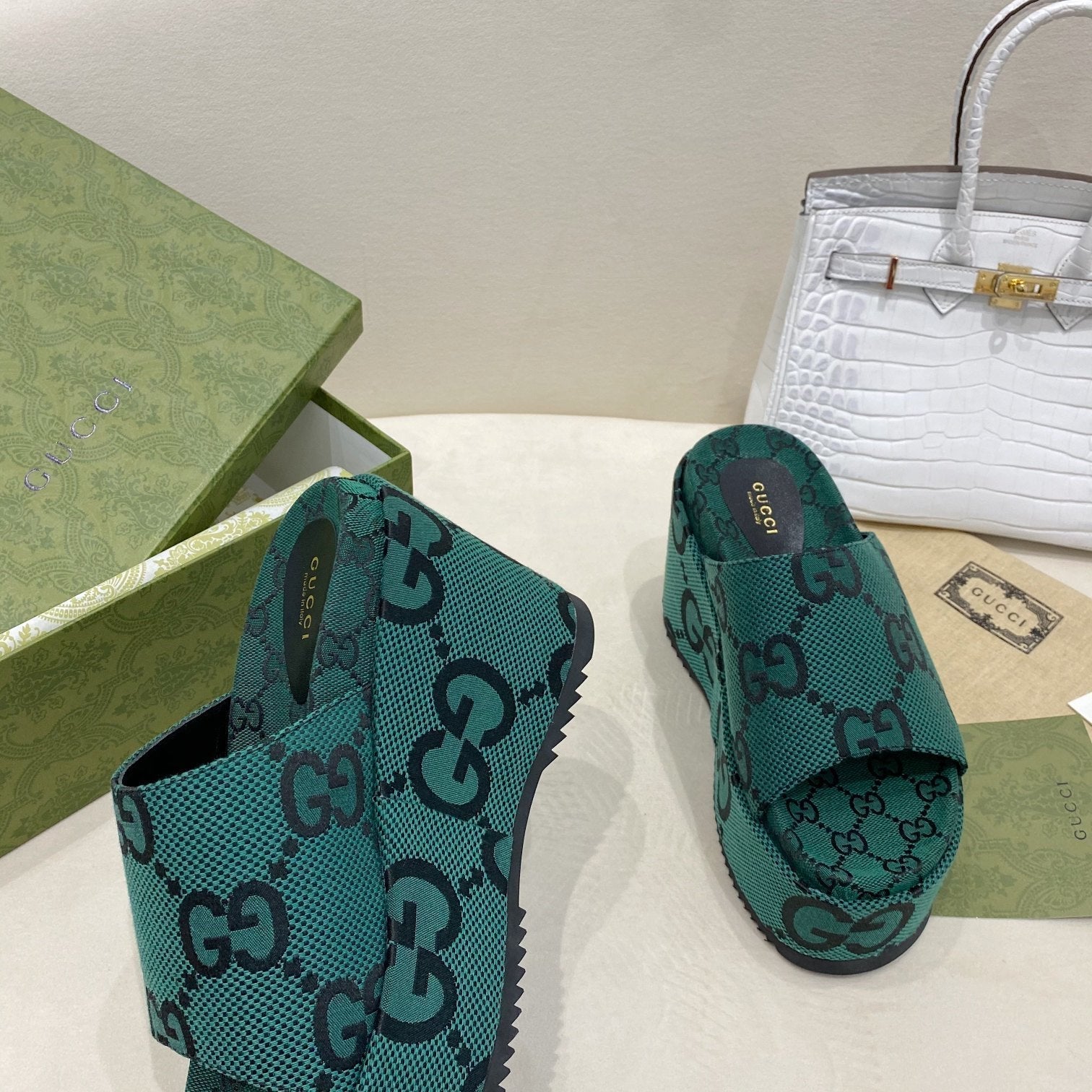 Gucci Platform Slide Sandal