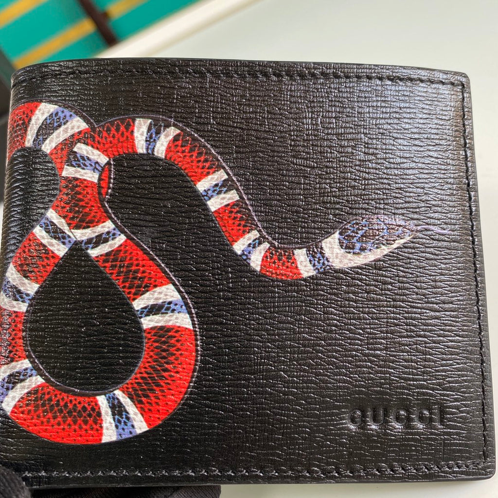 Gucci Bestiary Pouch With King Snake 11cm
