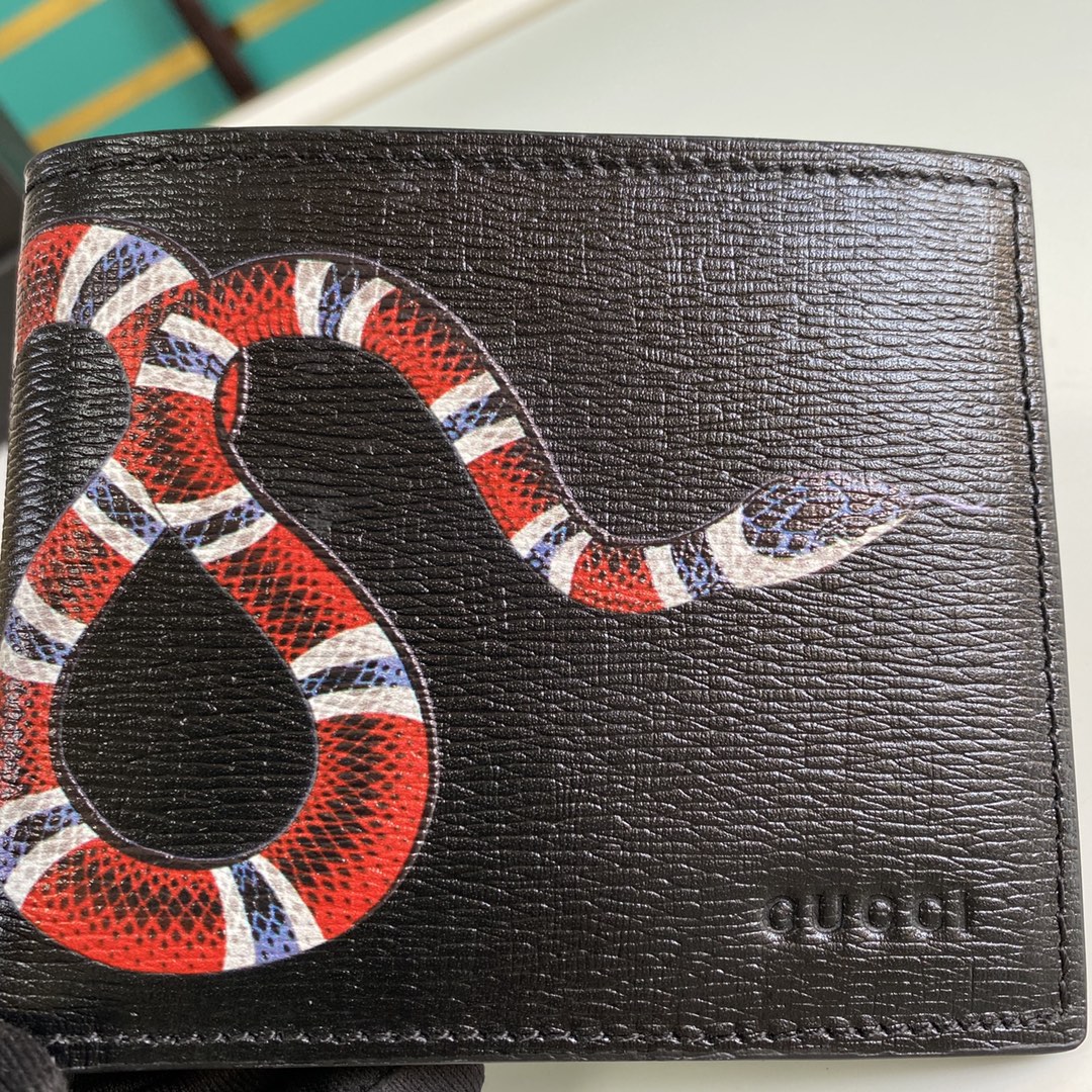 Gucci Bestiary Pouch With King Snake 11cm