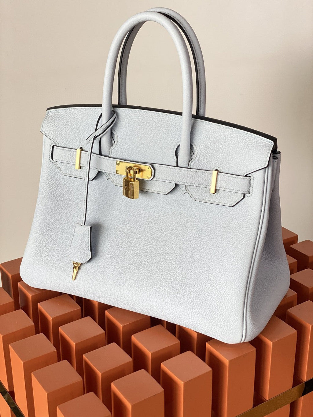 Hermes Birkin 30 Nata Swift Gold Hardware