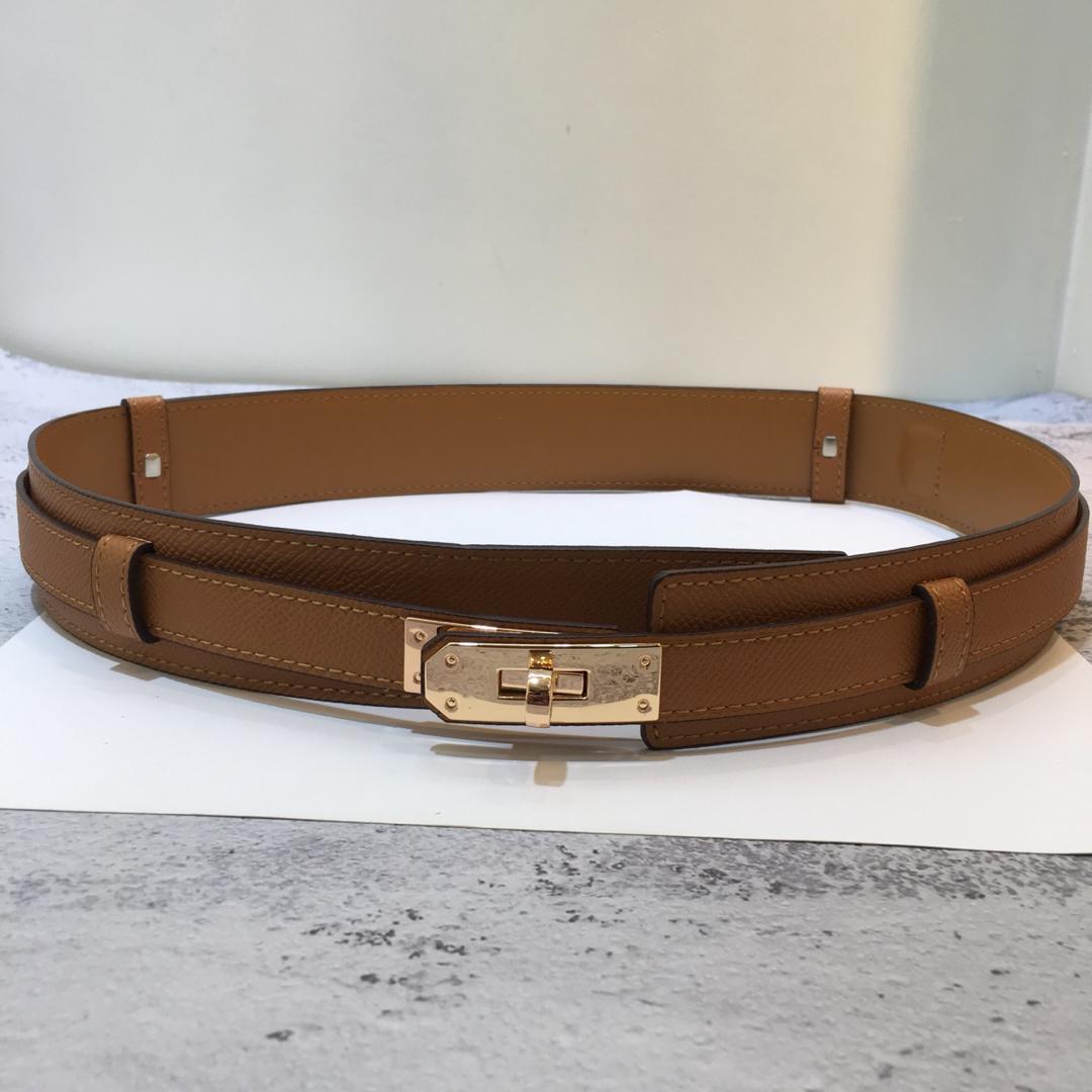 Hermes Kelly Belt Orange