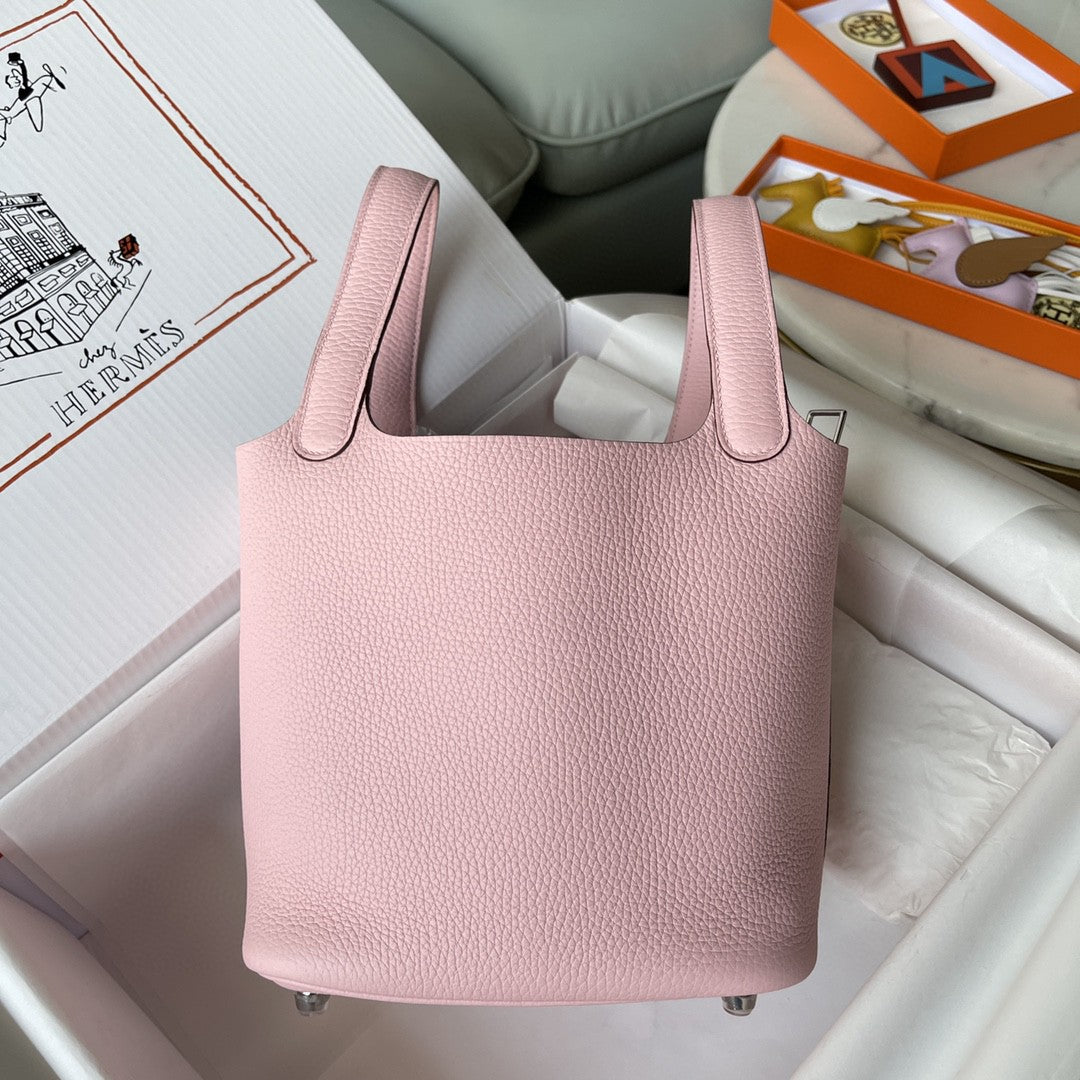 Hermes Picotin Lock 18 Bag Light Pink