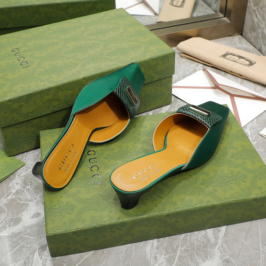 Gucci Slipper Green