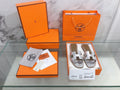 Hermes Oran Sandal Silver