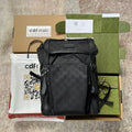 Gucci Backpack Fabric Black 38cm