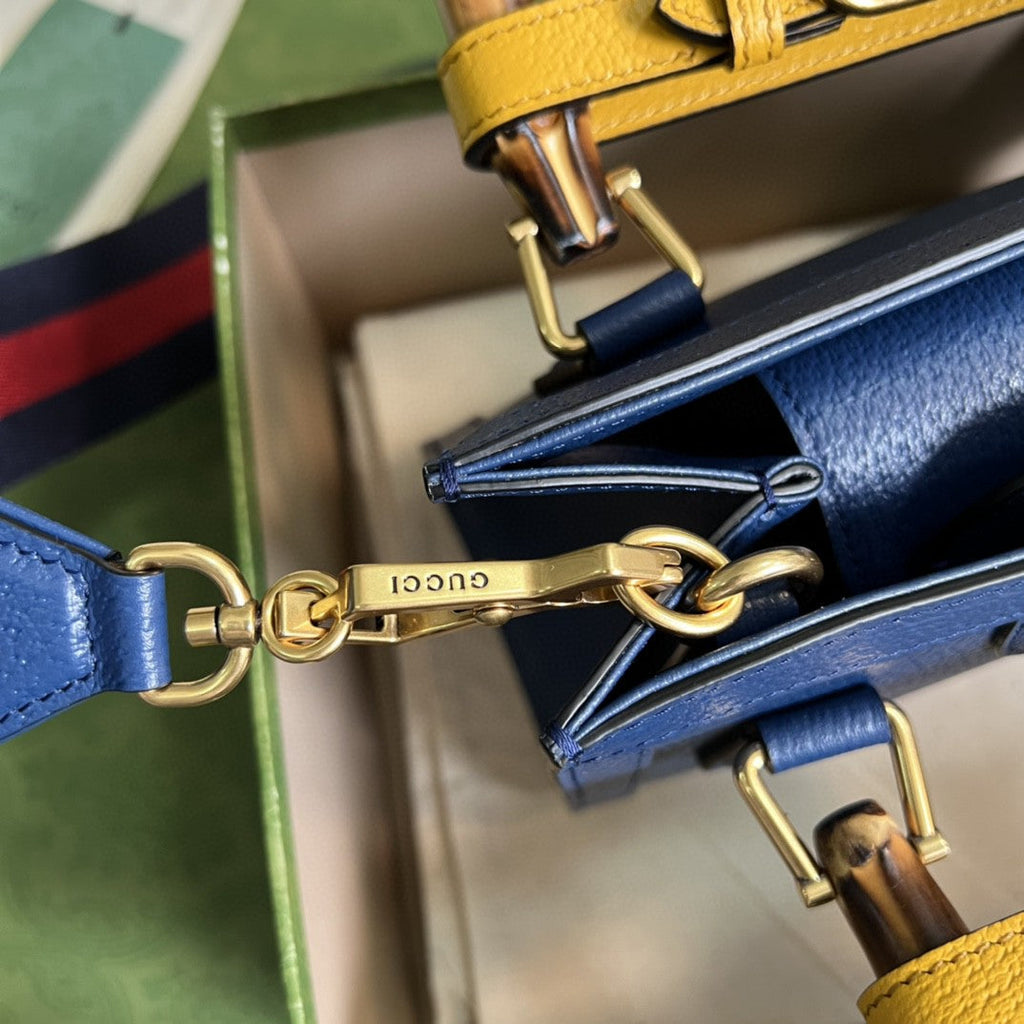 Gucci Ophidia GG Mini Bag 20cm Blue