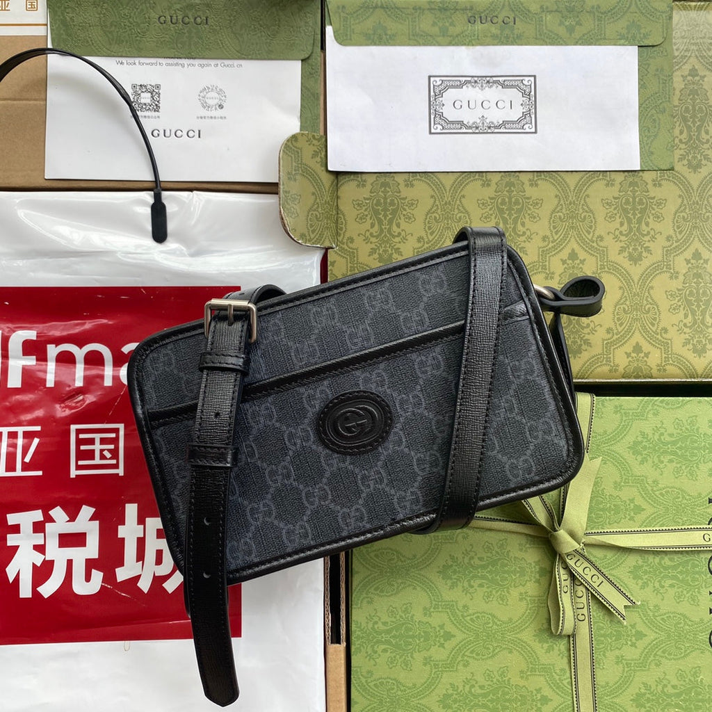 Gucci Mini Bag With Interlocking G 23cm