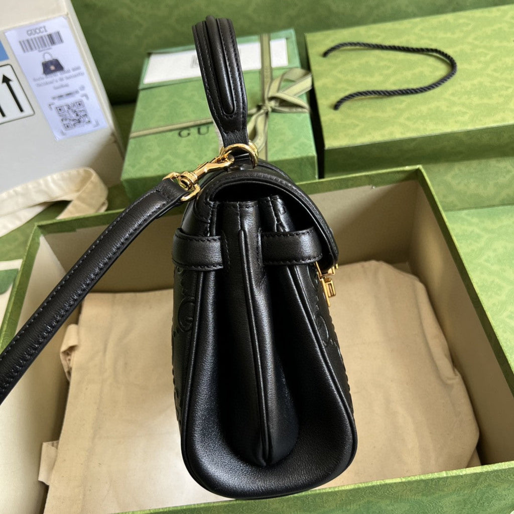Gucci Small Top Handle Bag 29cm Black