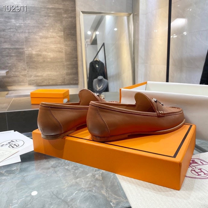 Hermes Paris Loafer Brown