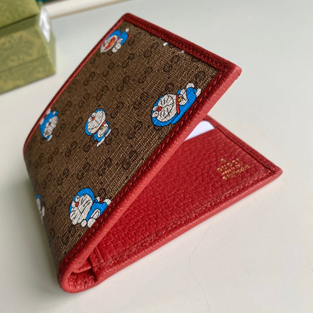 Doraemon x Gucci Bi-Fold Wallet 11cm