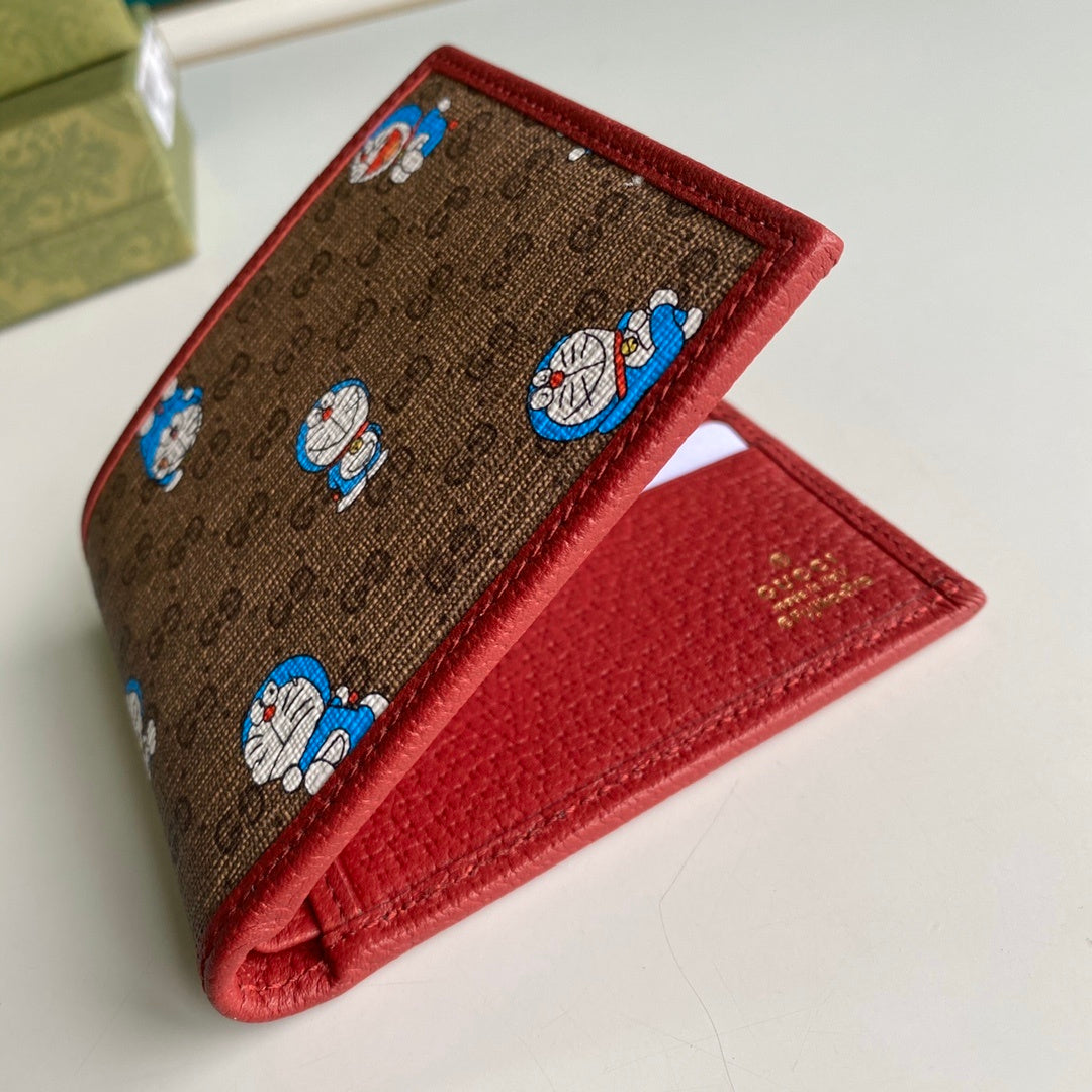 Doraemon x Gucci Bi-Fold Wallet 11cm