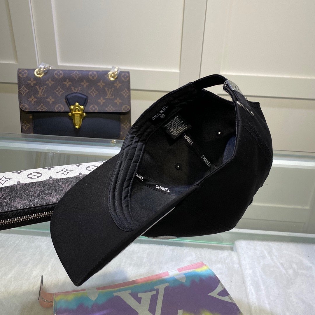 Chanel Black Cap