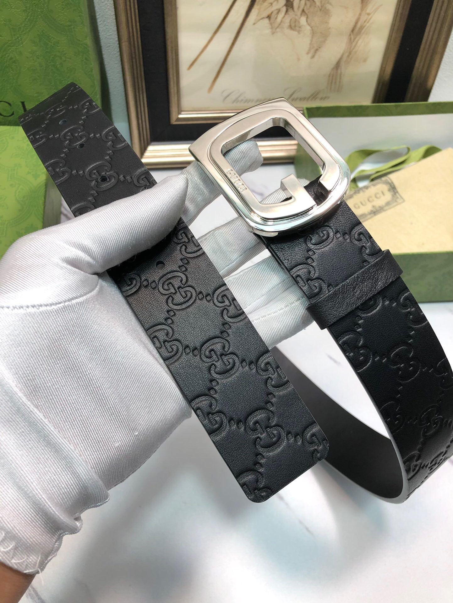 Gucci Marmont Reversible Belt