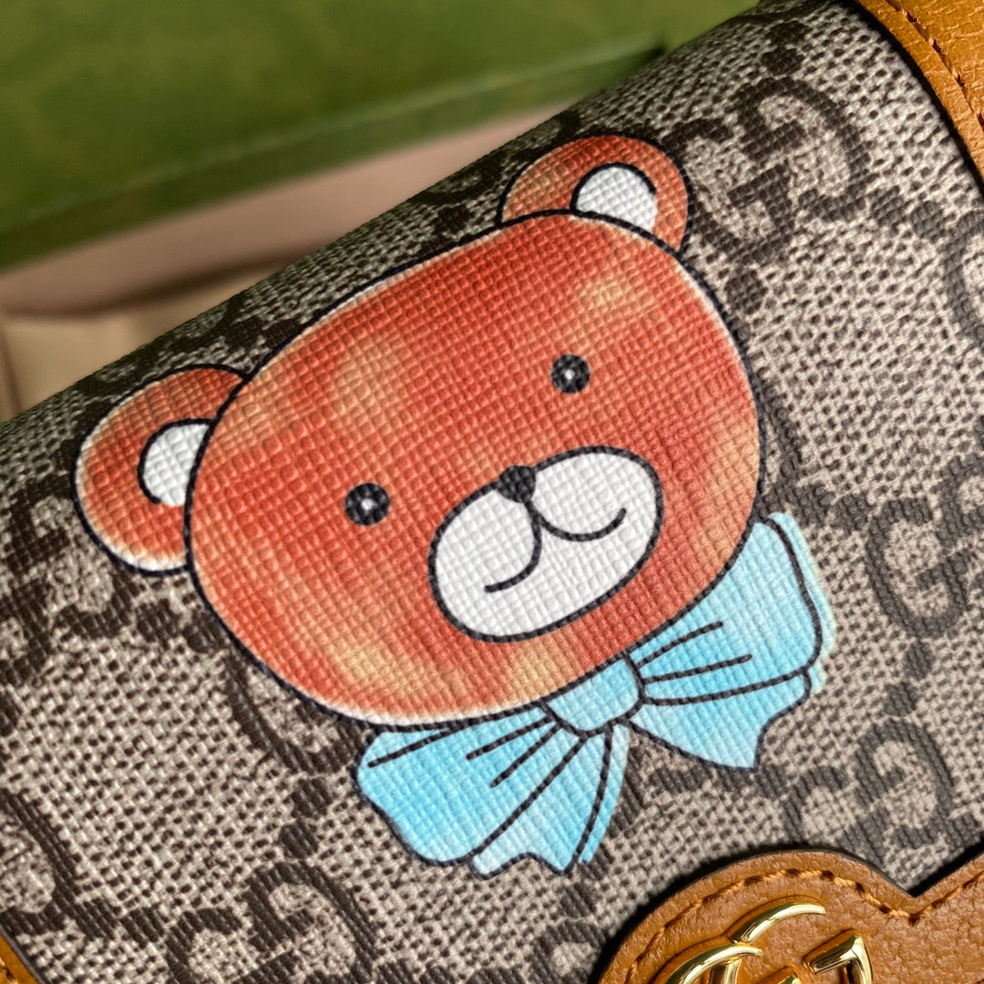Gucci KAI Brown Wallet 11cm