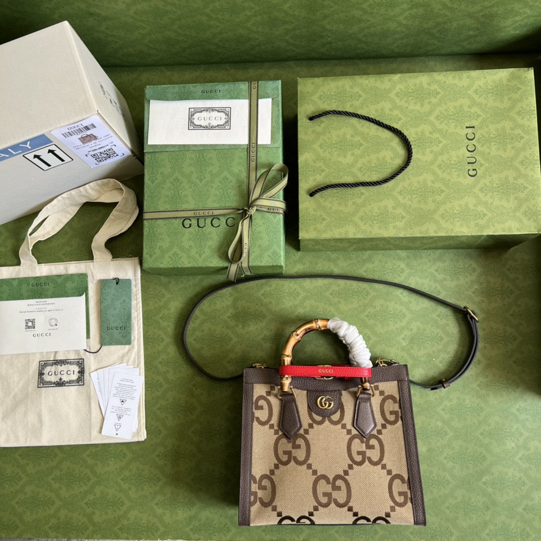 Gucci Ophidia GG Mini Bag 27cm Brown