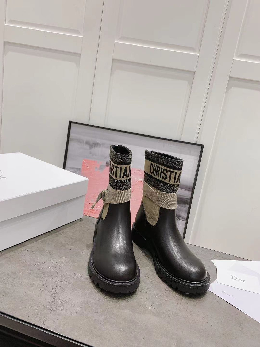 D-Major Ankle Boot Black
