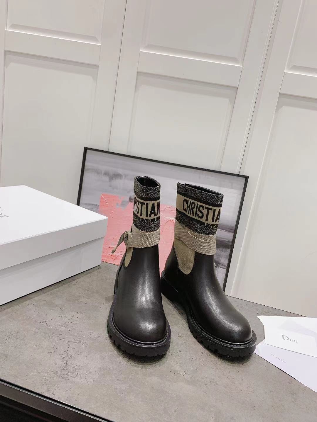 D-Major Ankle Boot Black