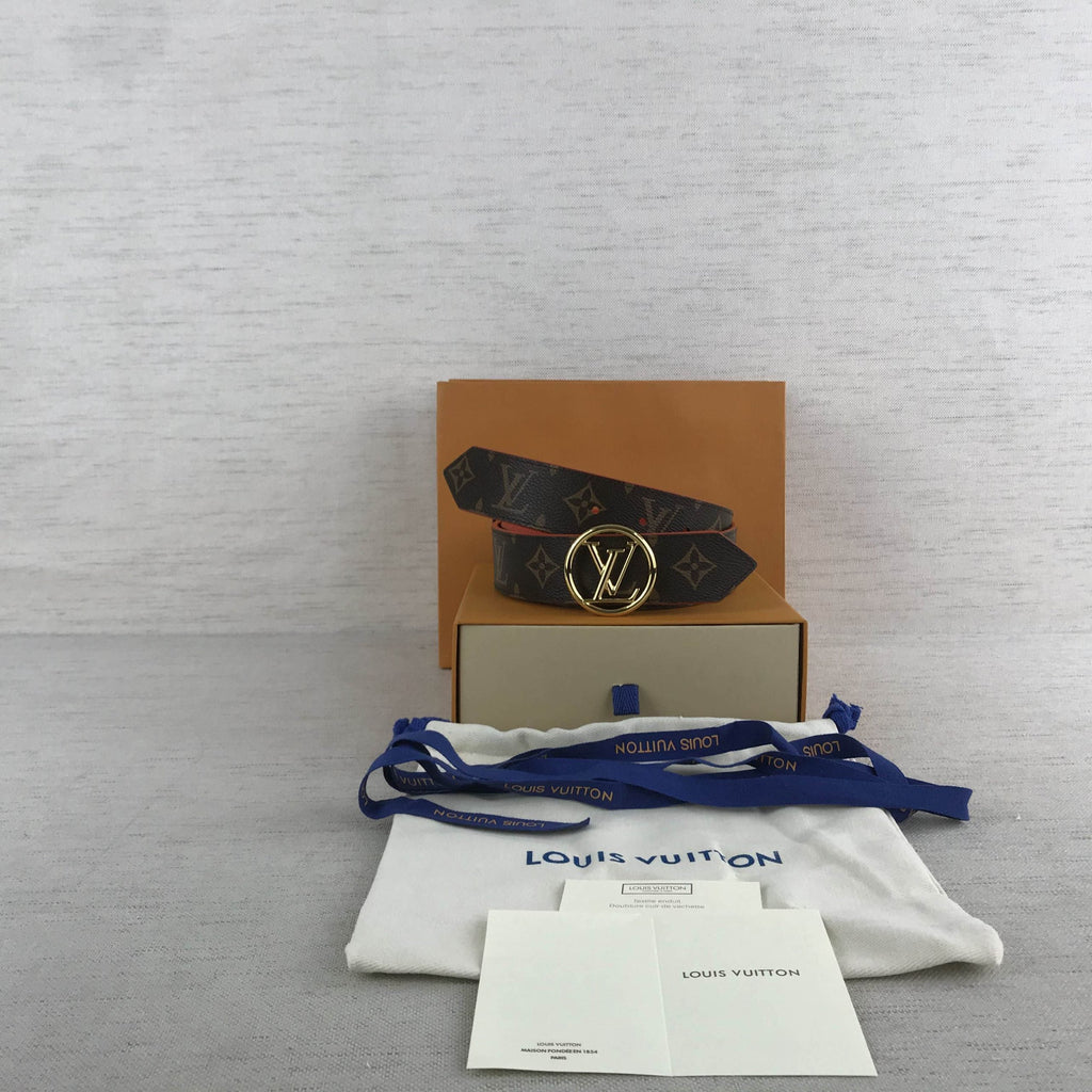 Louis Vuitton LV Cricle Belt Brown