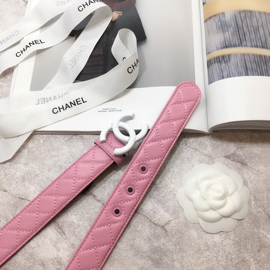 Chanel Belt With Double C Buckle