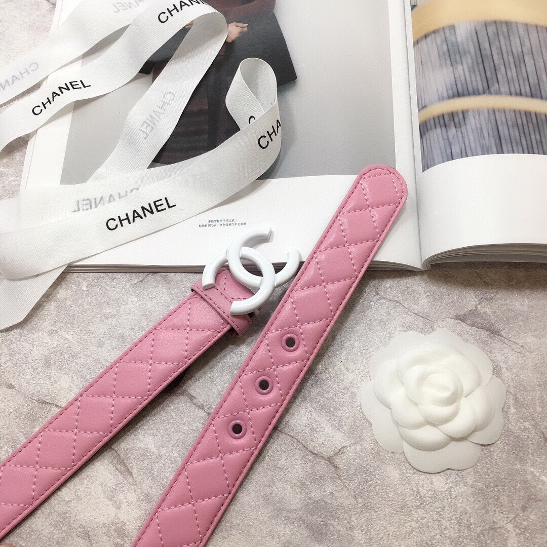 Chanel Belt With Double C Buckle