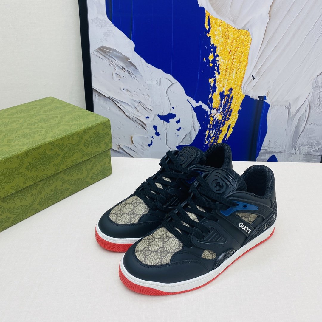 Gucci Basket Sneaker Black