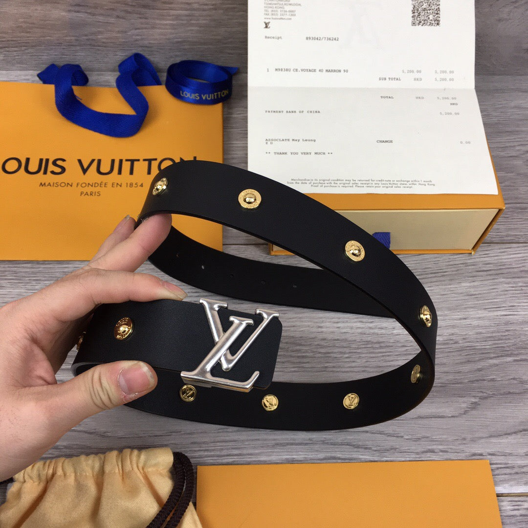 Louis Vuitton Iconic Belt Black