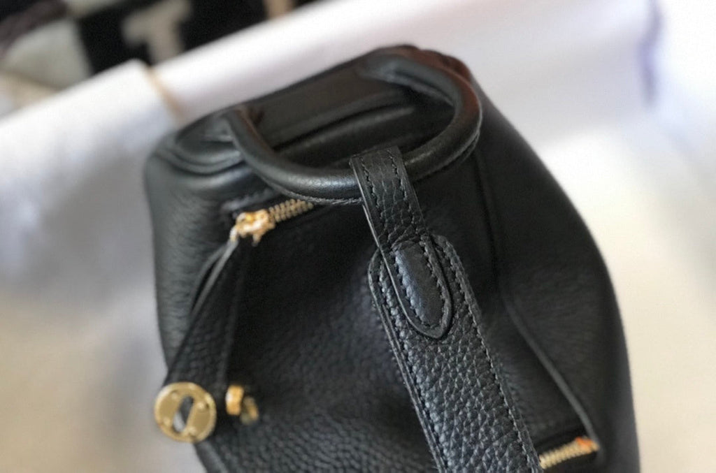 Hermes Lindy Mini 19cm Black Bag
