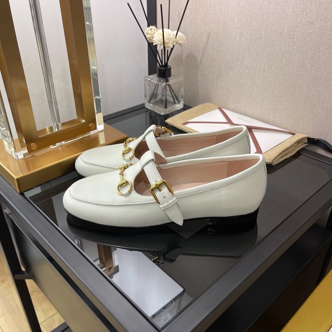 Gucci Jordaan Loafer White