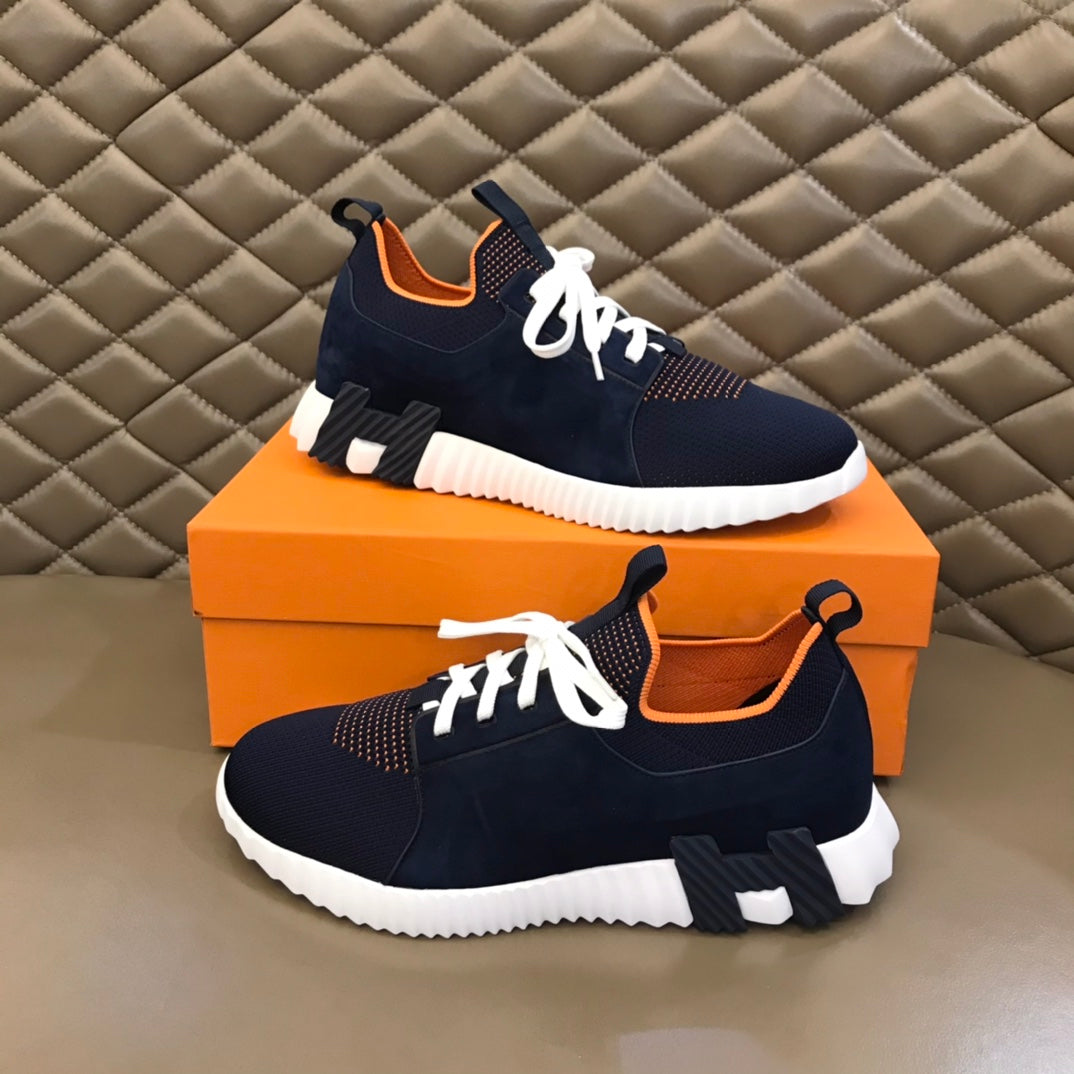 Hermes Depart Sneaker Dark Blue
