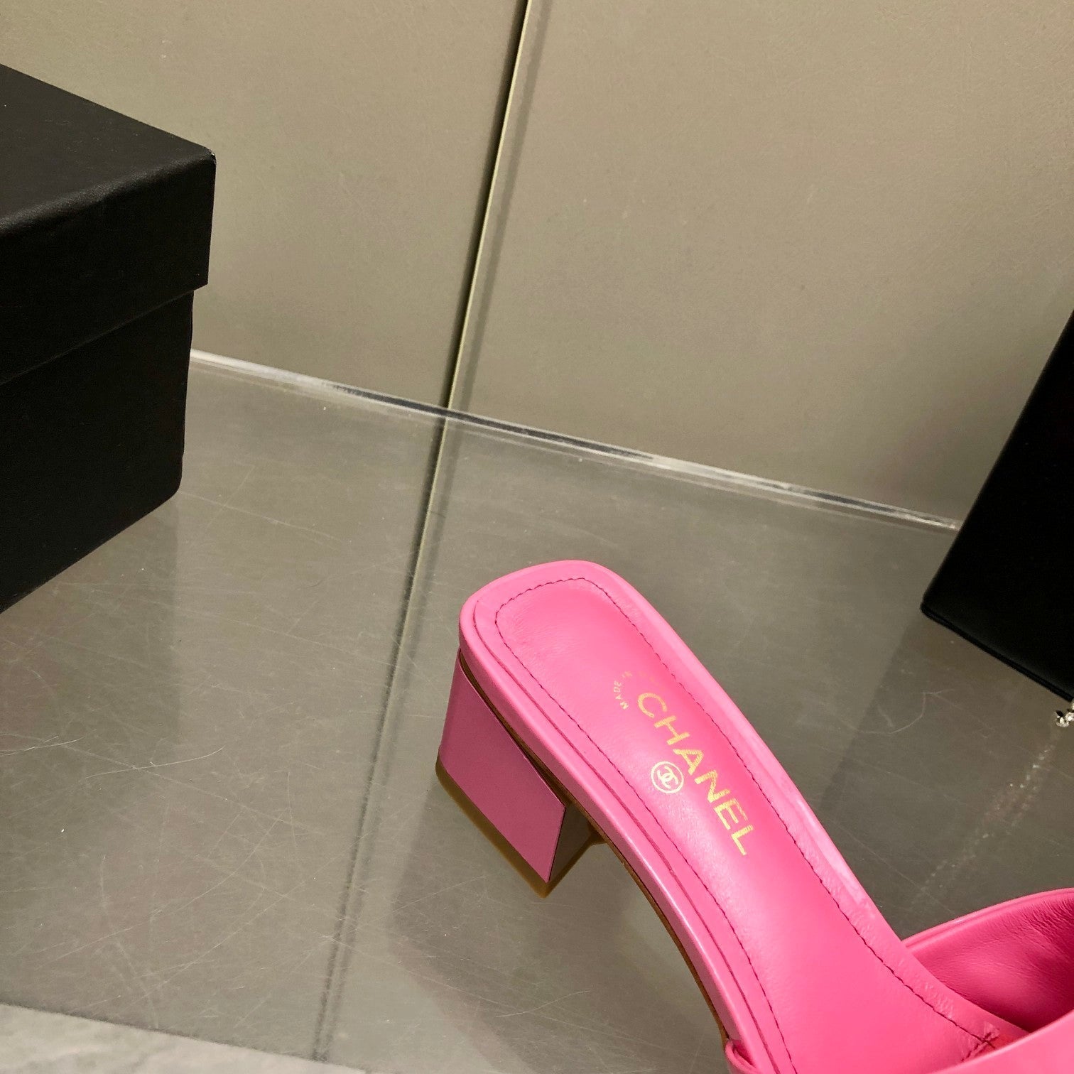 Chanel Mules Pink