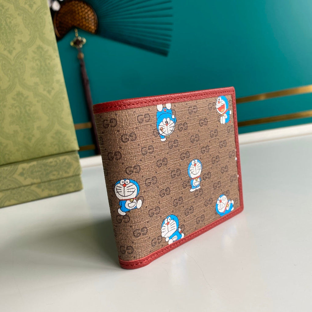 Doraemon x Gucci Bi-Fold Wallet 11cm