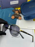 Gucci Oversize Oval-Frame Sunglasses