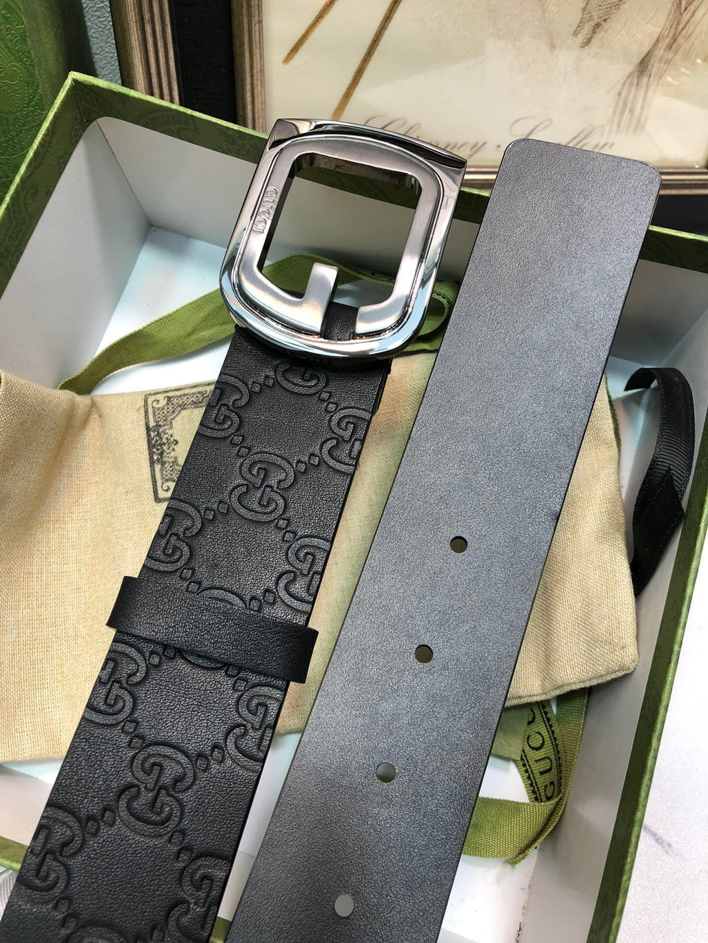 Gucci Marmont Reversible Belt