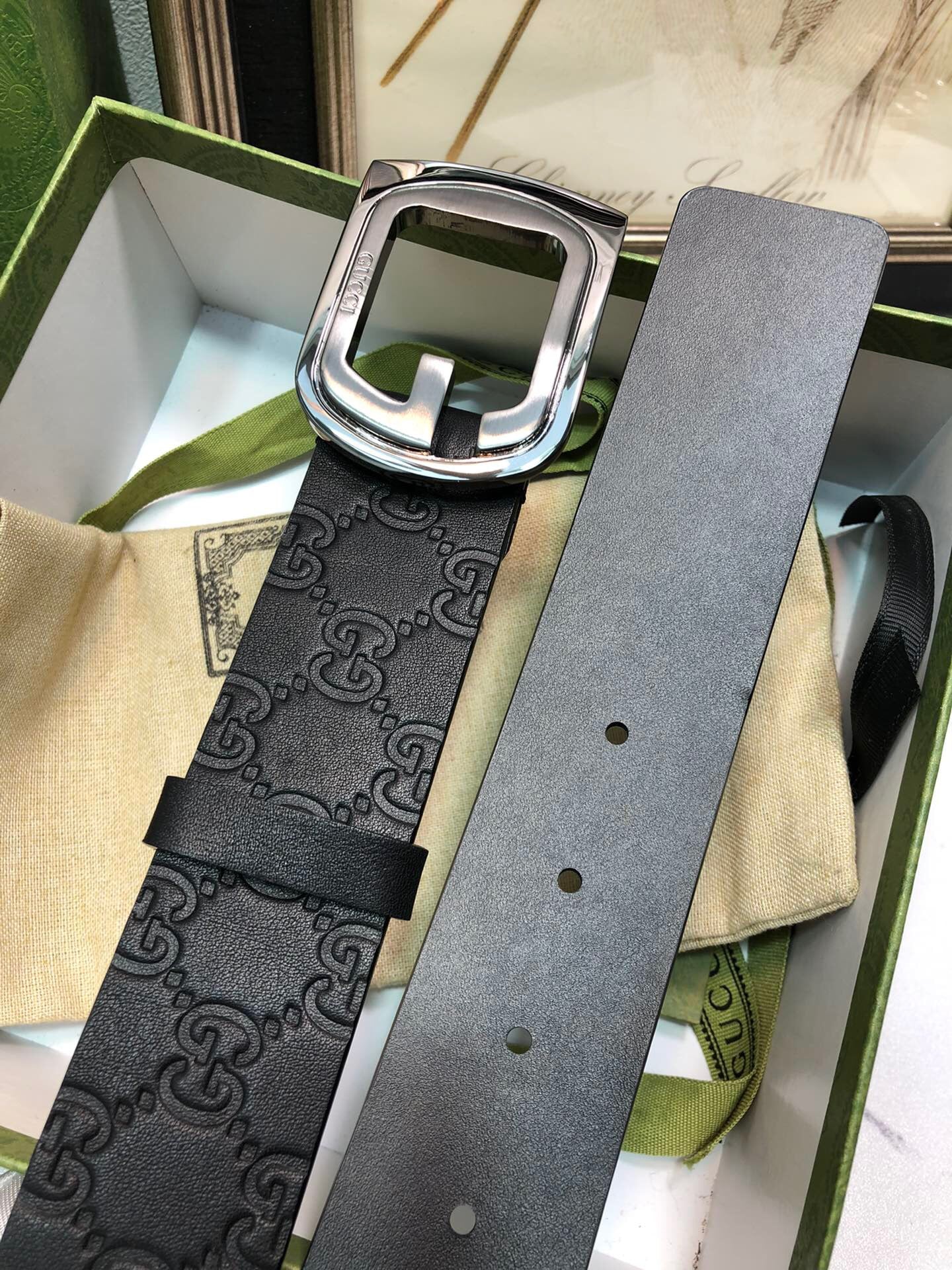 Gucci Marmont Reversible Belt