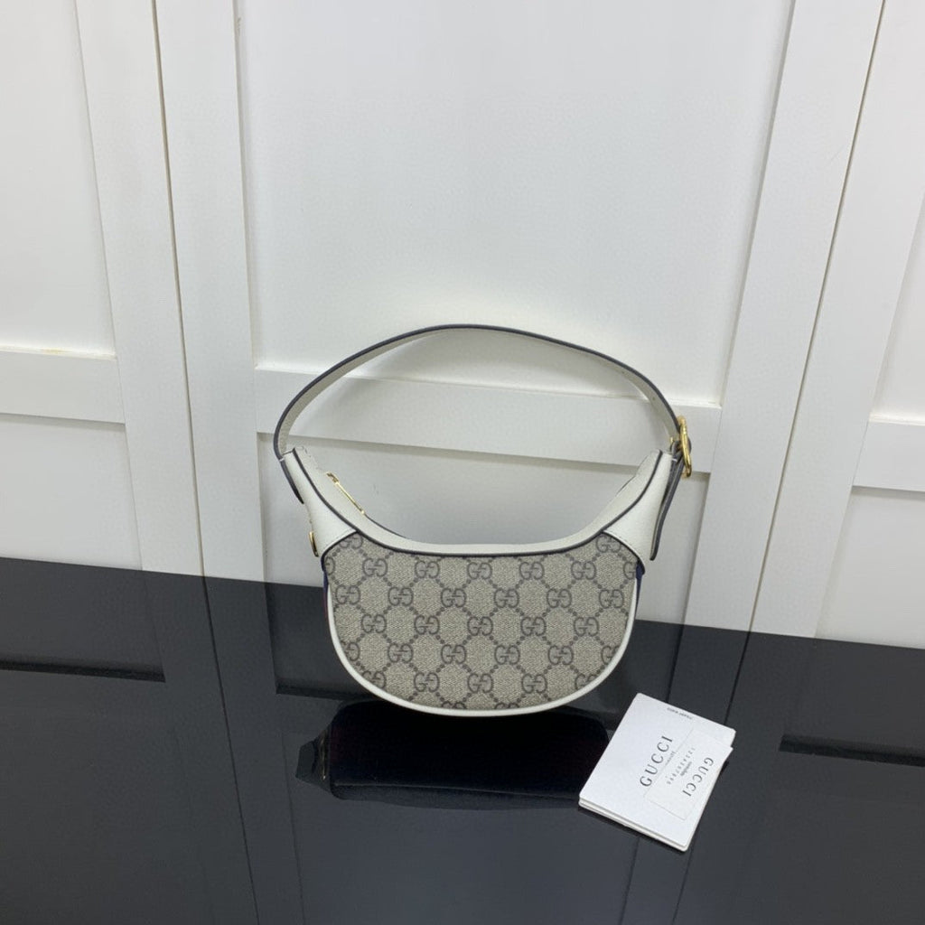 Gucci Ophidia GG Mini Bag 20cm Beige