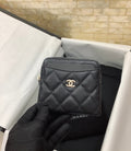 CO-CO Chanel Card Holder With Gold Hardware 19cm