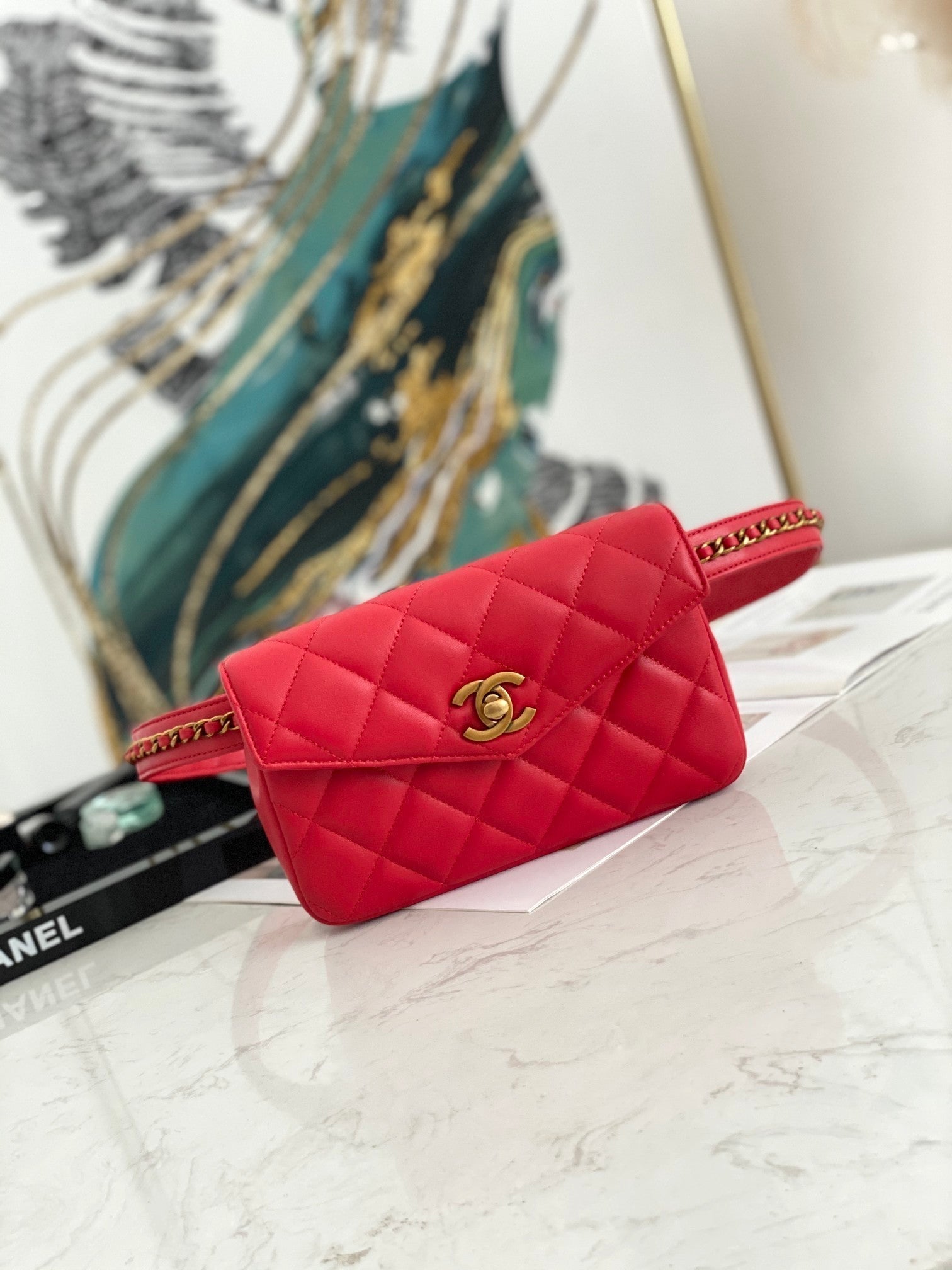 CO-CO Chanel Belt Bag 18cm