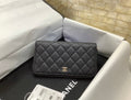 CO-CO Chanel Long Wallet With Gold Hardware 19cm