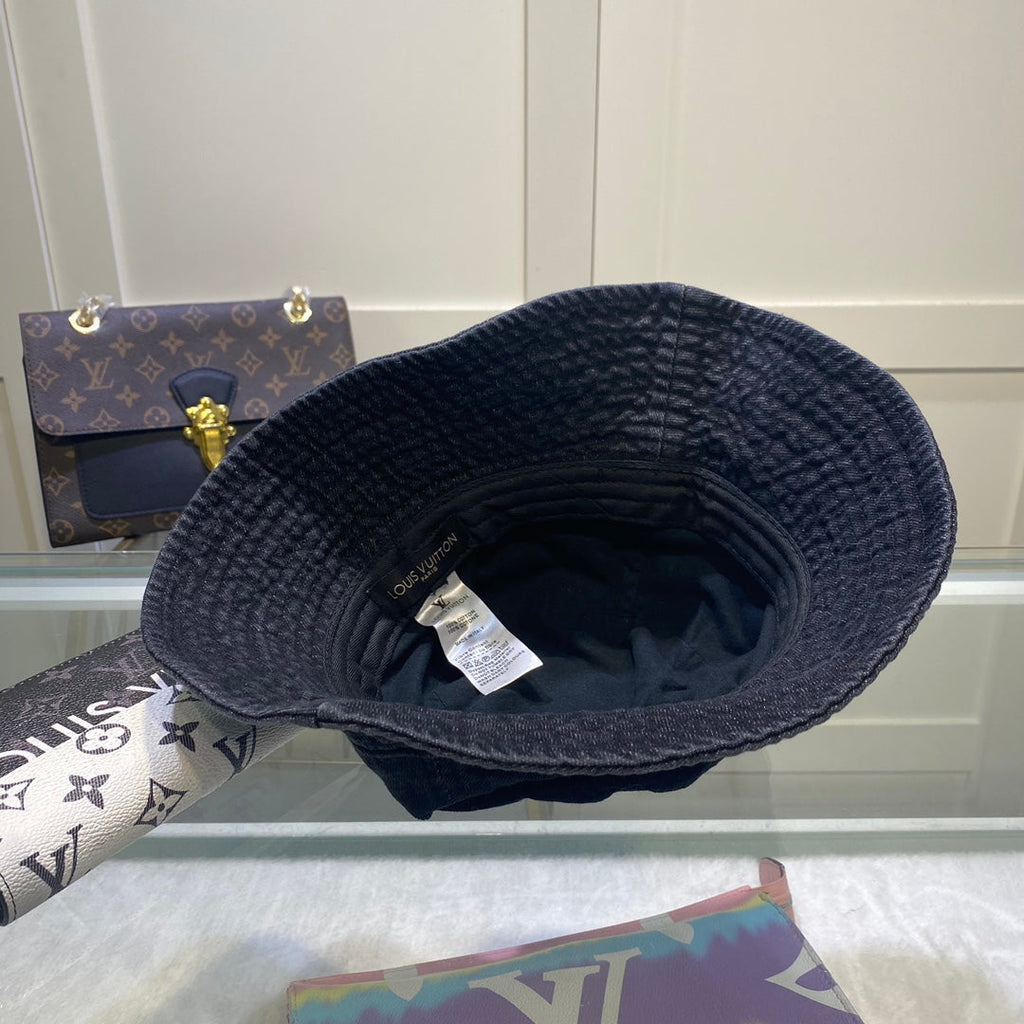 Louis Vuitton Illusion Black Monogram Bucket Hat