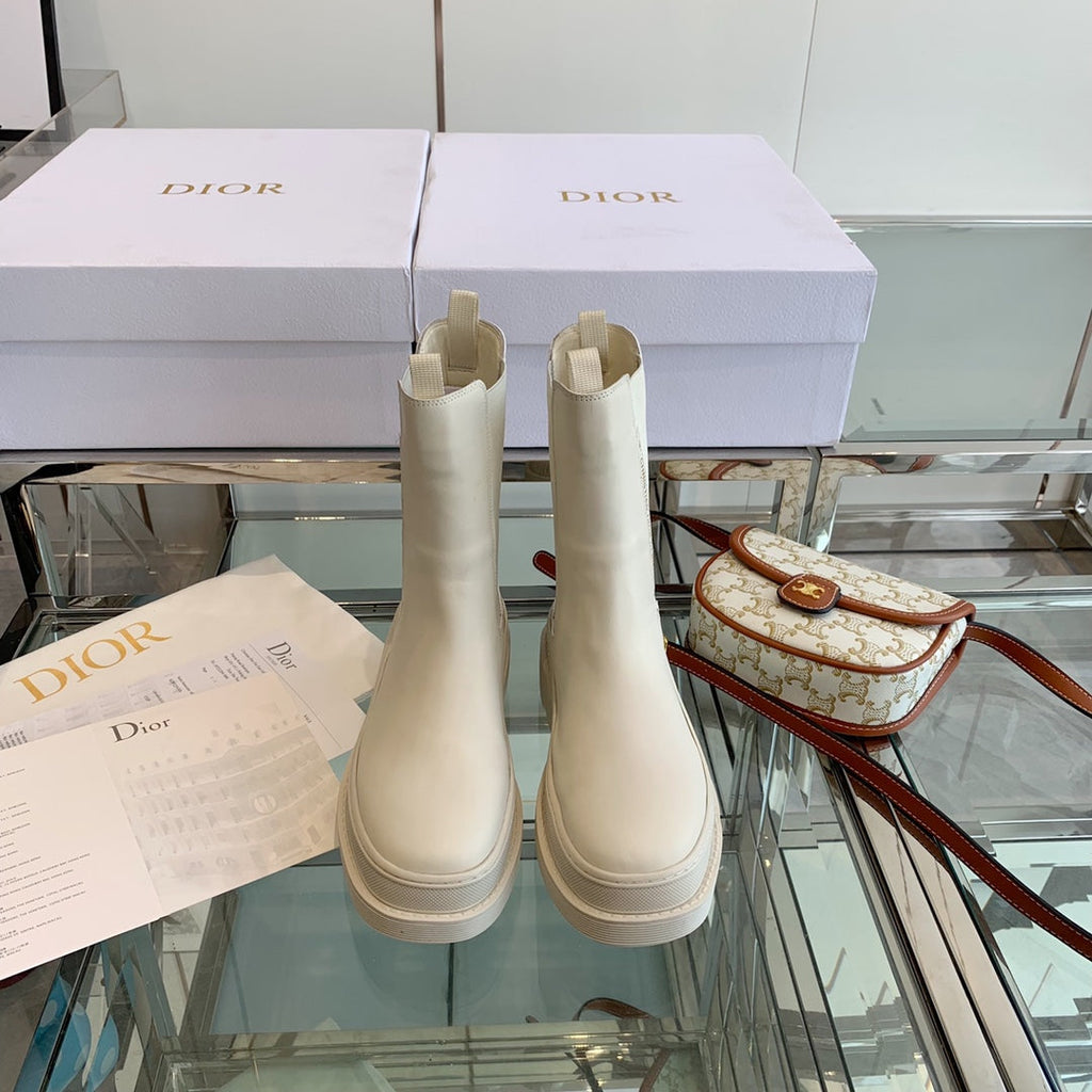 DiorIron Ankle Boot Beige